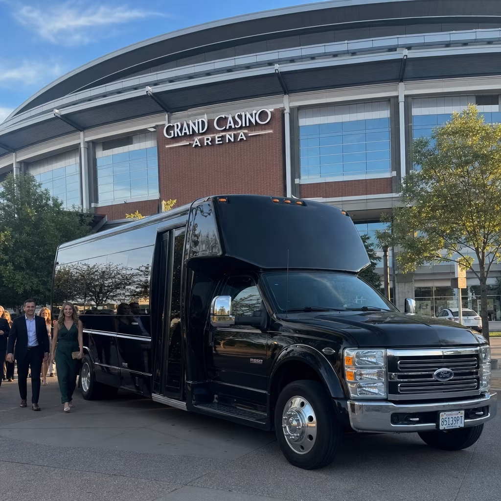Rent a Bus to Grand Casino Arena (formerly Xcel Energy Center)