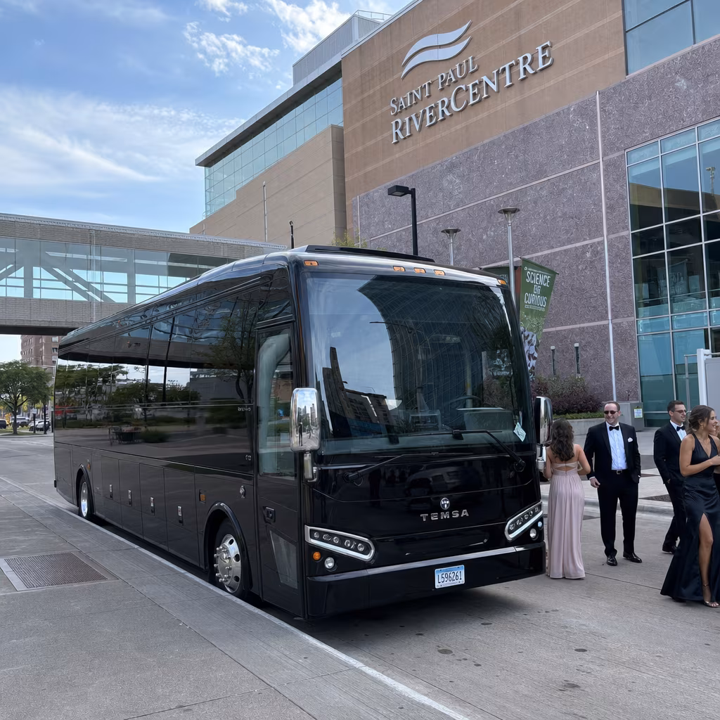 Rent a Bus to Saint Paul RiverCentre