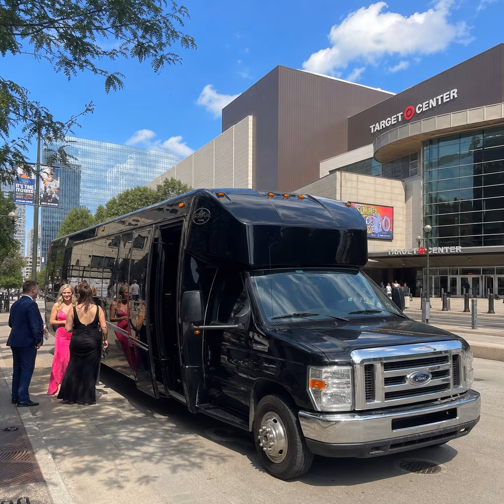 Rent a Bus to Target Center