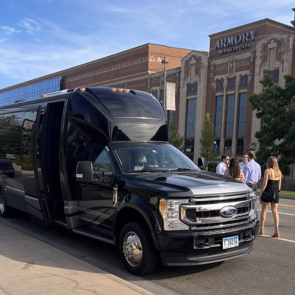 Rent a Bus to The Armory Minneapolis