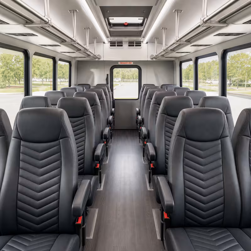minibus interior
