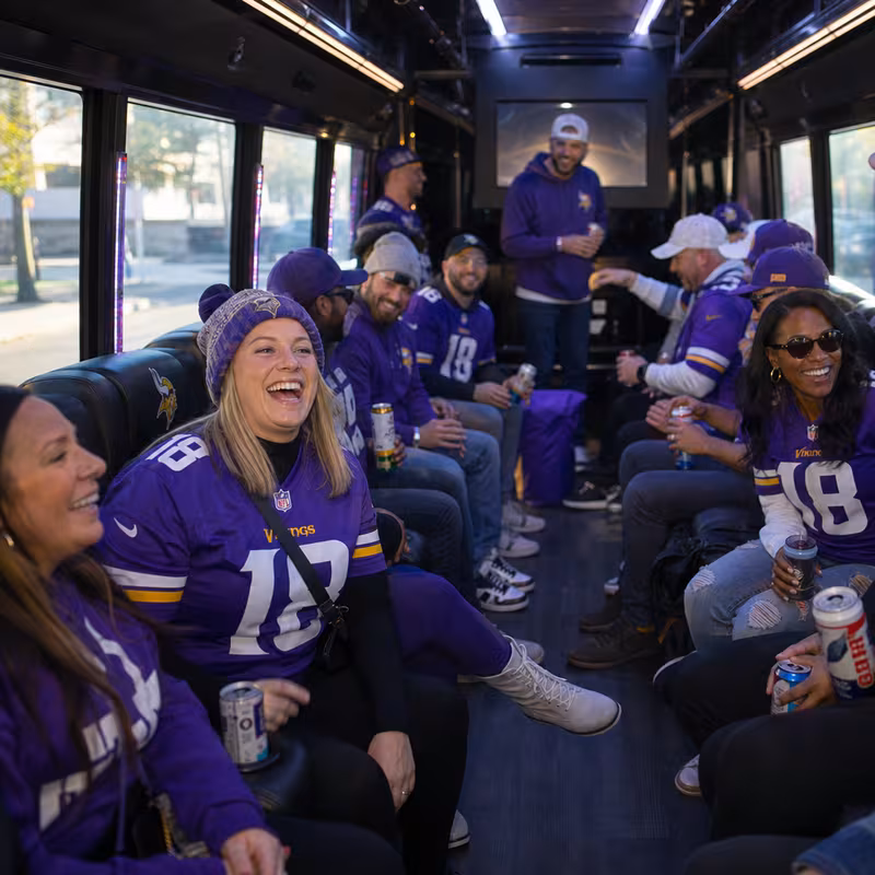 St Paul Sporting Event Transportation fleet vehicle