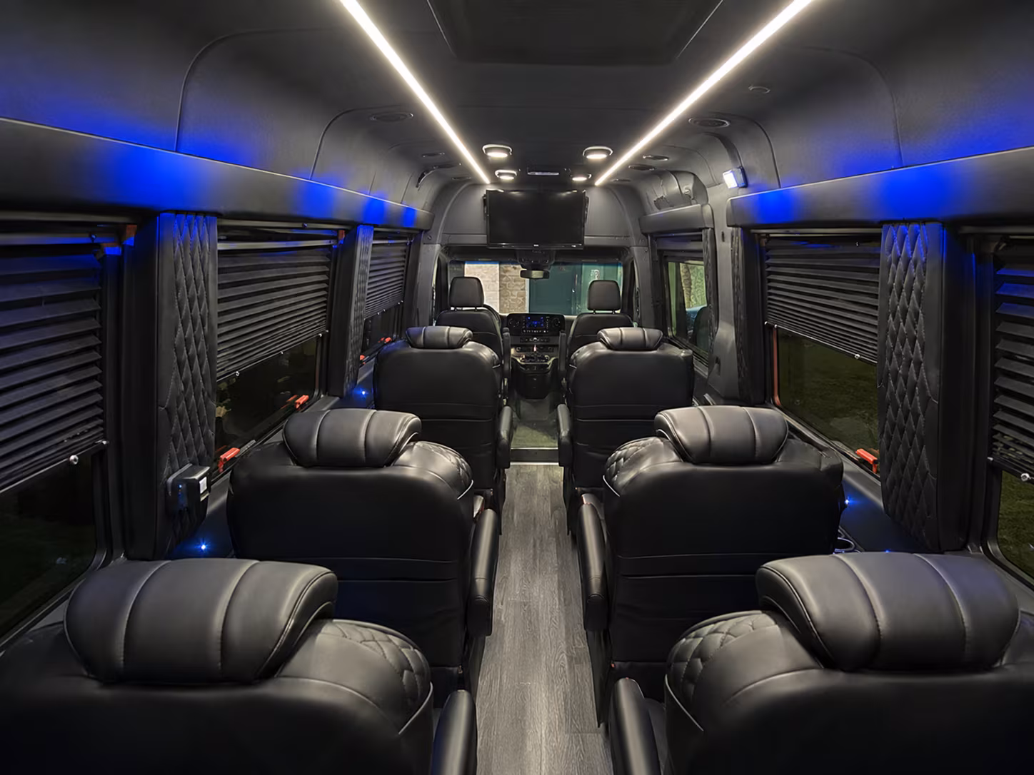 St. Paul Airport Shuttle & Transportation party bus exterior