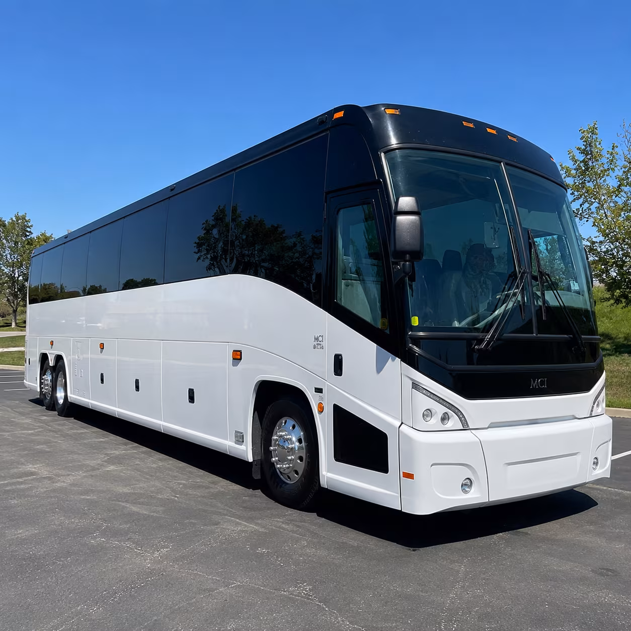 St. Paul Airport Shuttle & Transportation party bus interior