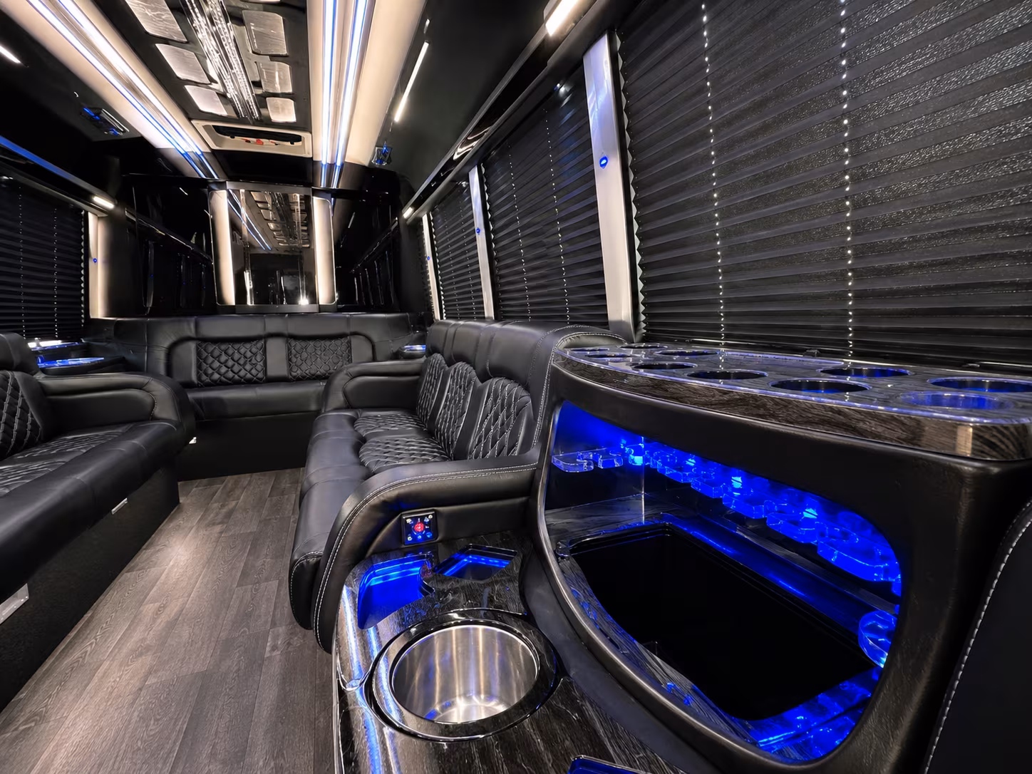 St. Paul Bachelor & Bachelorette Transportation party bus exterior