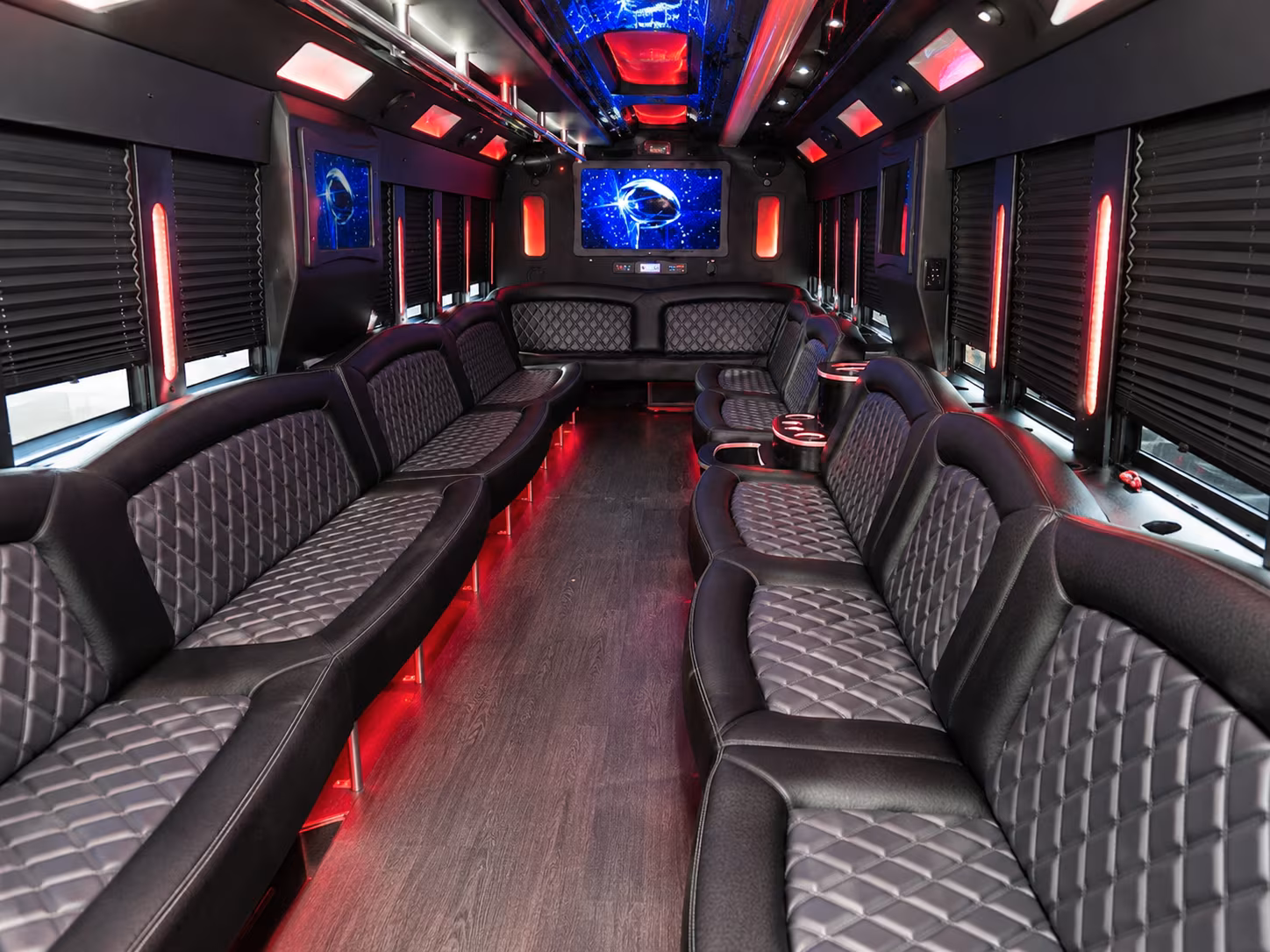 St. Paul Bachelor & Bachelorette Transportation onboard seating