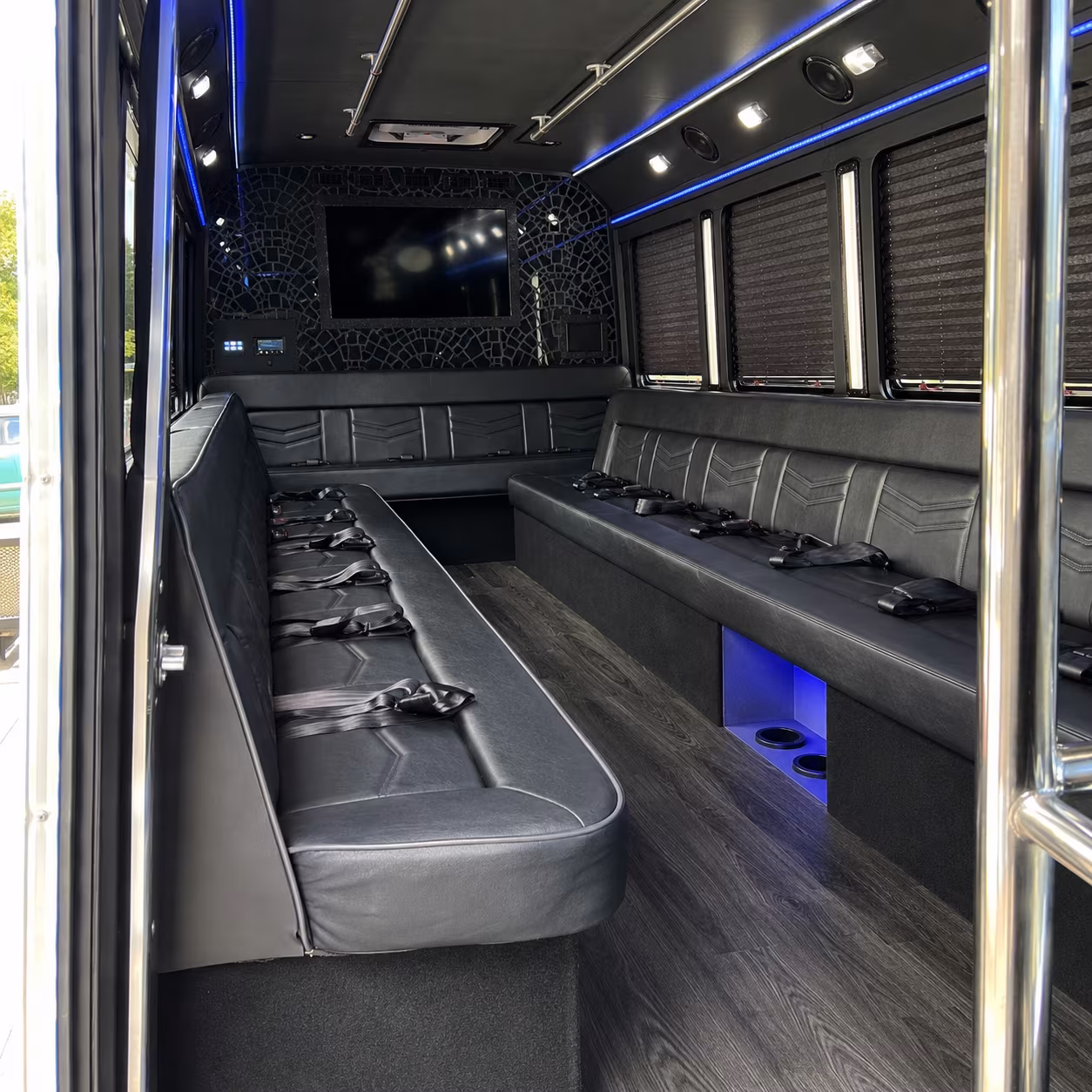 St. Paul Prom & Homecoming Transportation party bus exterior