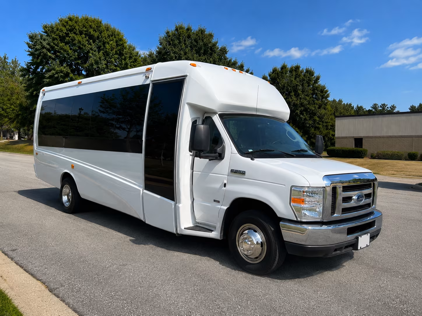 St. Paul School Event Transportation party bus exterior