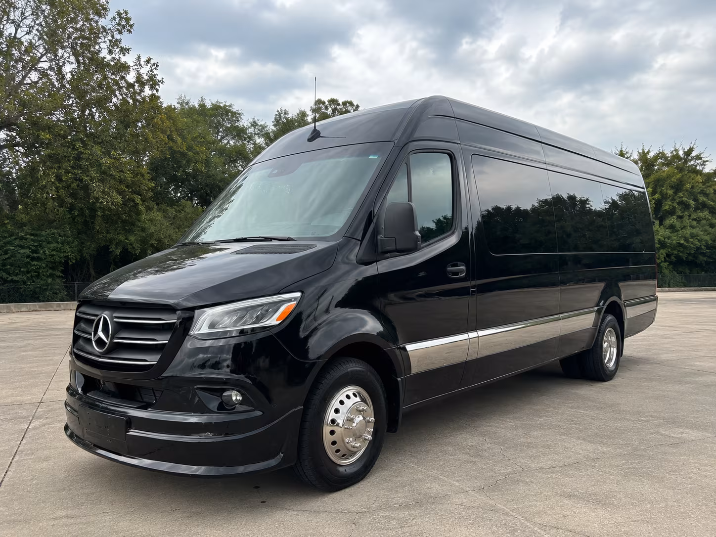 St. Paul School Event Transportation party bus exterior