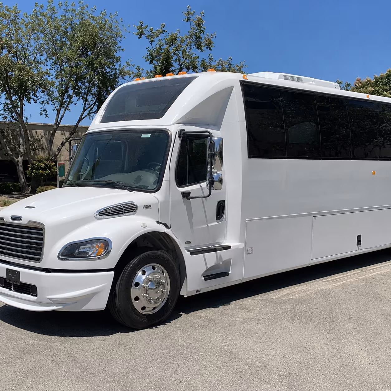 St. Paul Sporting Event Transportation party bus exterior