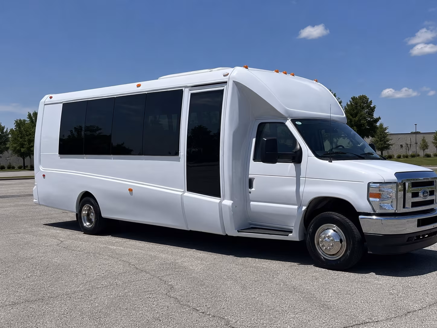 St. Paul Sporting Event Transportation party bus exterior