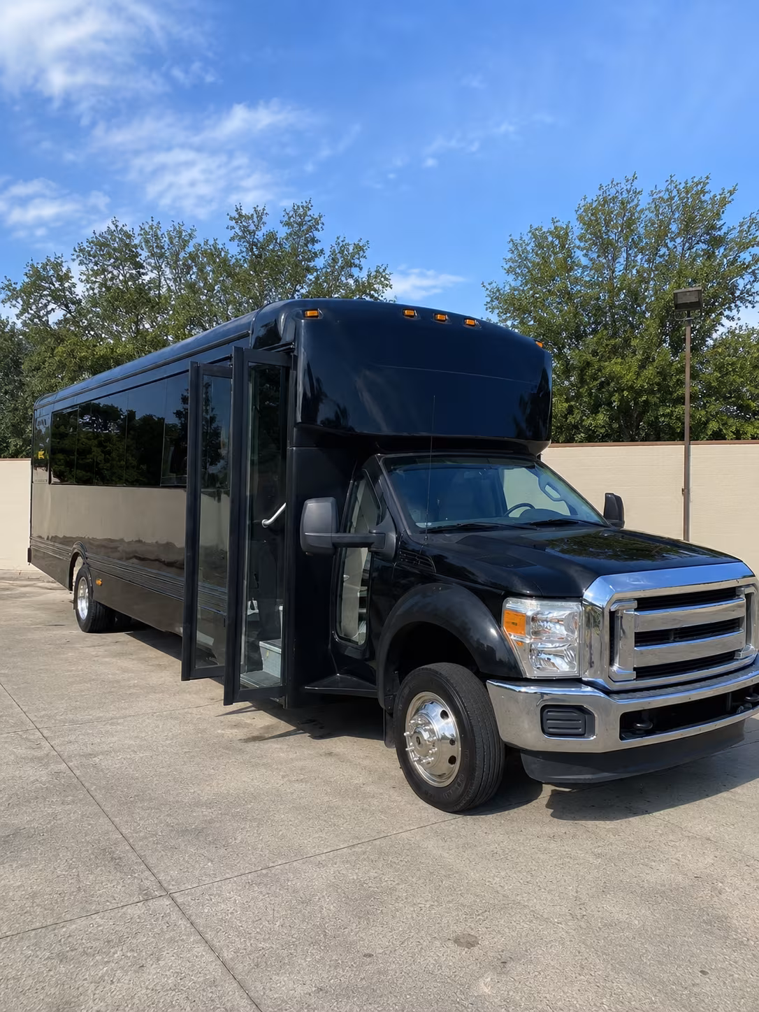 St. Paul Wedding Transportation party bus exterior