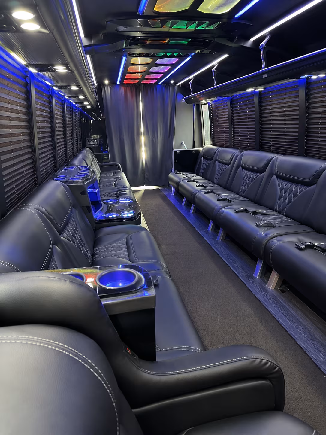 St. Paul Winery Tour & Pub Crawl Transportation onboard seating