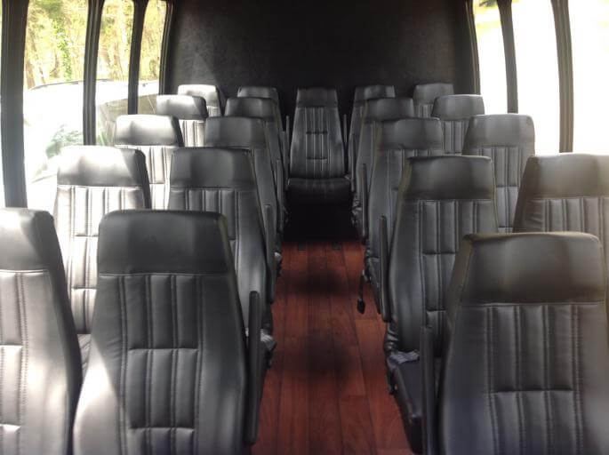 Blaine 30 Passenger Shuttle Bus Interior