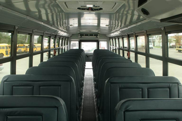 Brooklyn Park 47 Passenger School Bus Interior