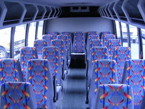 Bloomington 15-35 Passenger Minibuses Interior